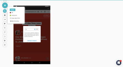 Lambda test browser switiching