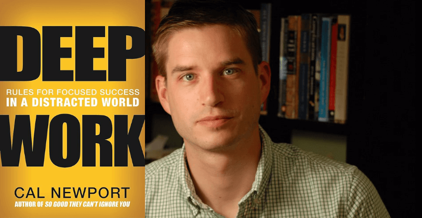 Cal Newport, author of "Deep Work,"
